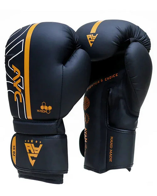 Black Boxing Gloves – Durable Training Gear