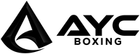 AYC Boxing logo with black triangle icon and wordmark